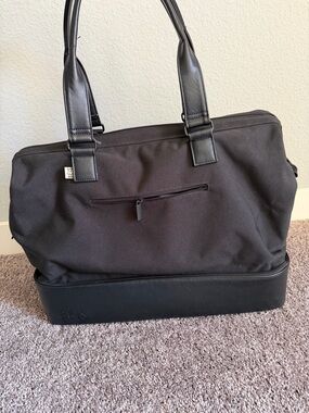BEIS Black Laptop Weekender Tote
